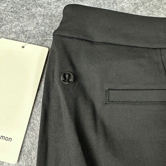 NWT lululemon Tapered-Leg Mid-Rise Pant 7/8 Length Luxtreme Black Size Medium - Picture 9 of 11